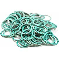 KINETICS LINE Junta Plana 1 1-2 Pulgada (44.5 x 36 x 2 mm) Fibra 100 Piezas Tipo 180 (Hasta 180°C) para Fontanería…